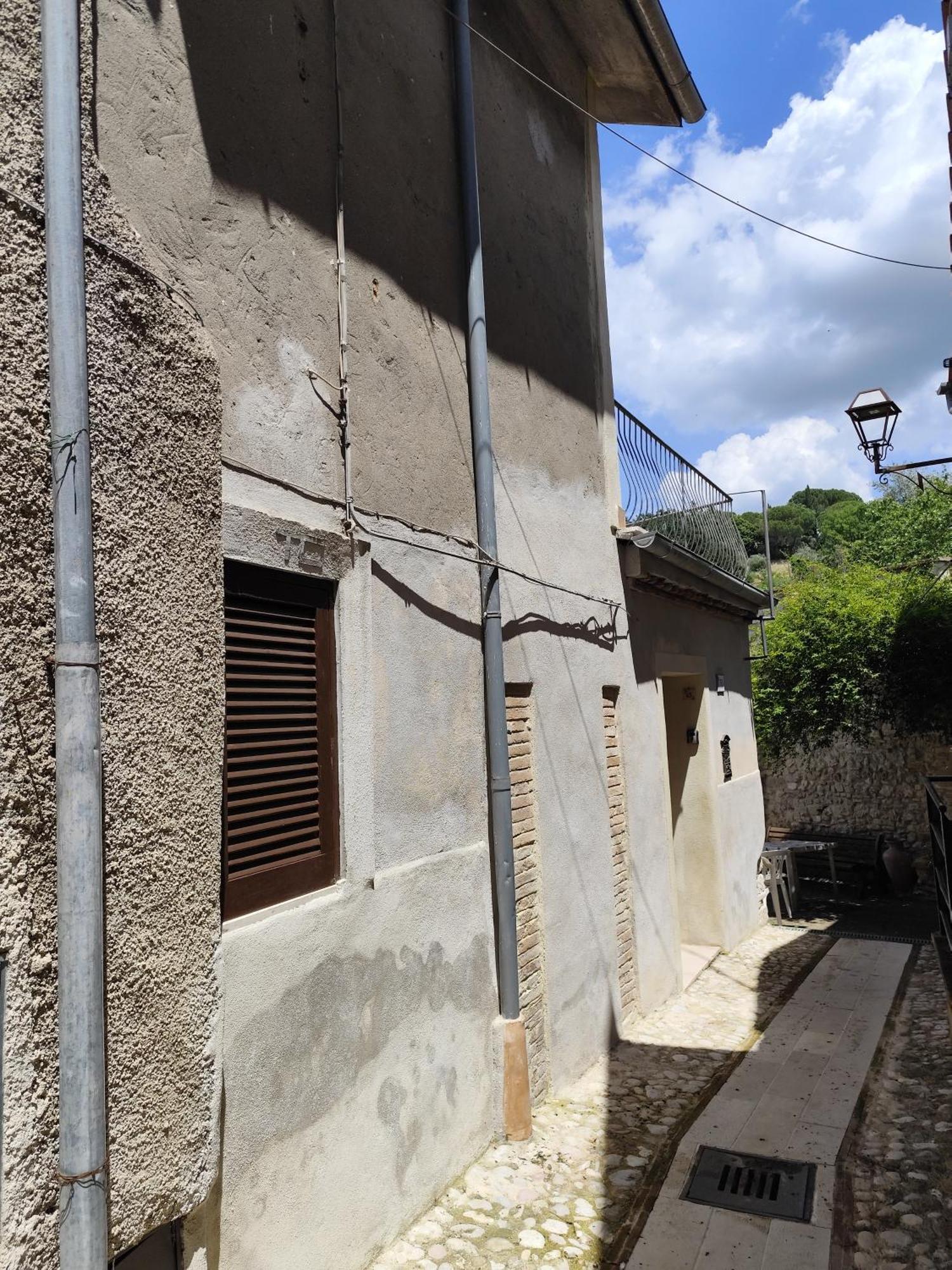 Vila Casa In Antico Borgo Medievale A Tarano Ri, Via Giacomo Leopardi, 15 Exteriér fotografie
